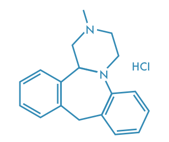 Molécula de Mianserin hydrochloride V3